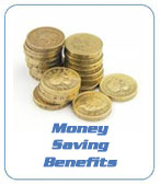 Money Saving Benefits