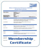 Member Certificate